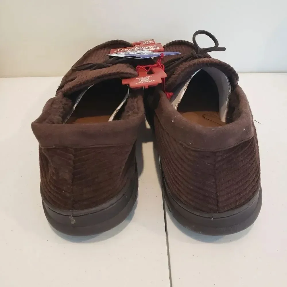 NWT Dearfoams House Shoes Size 13/14